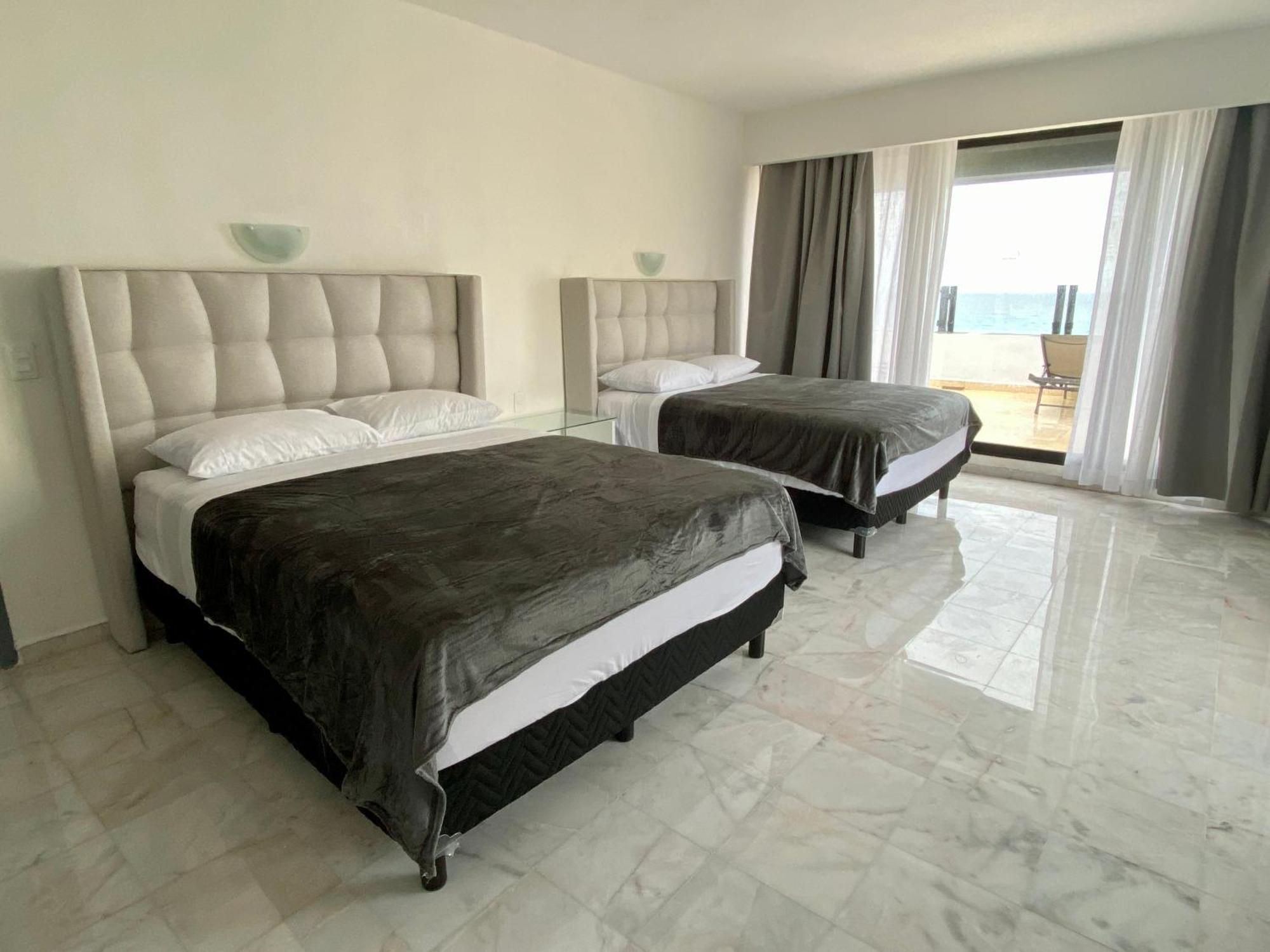 קנקון Condo In Ocean Front Resort חדר תמונה