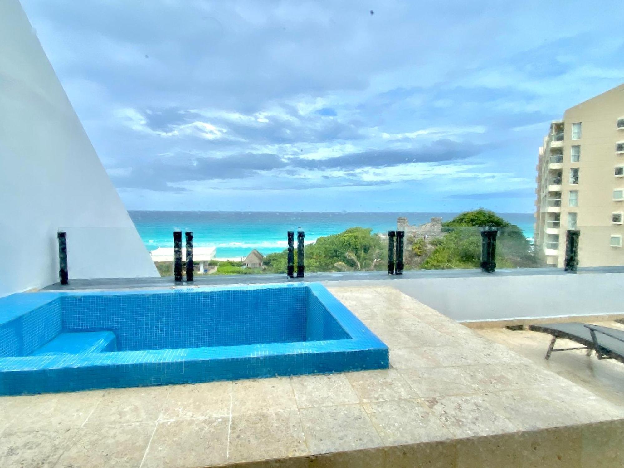 קנקון Condo In Ocean Front Resort חדר תמונה