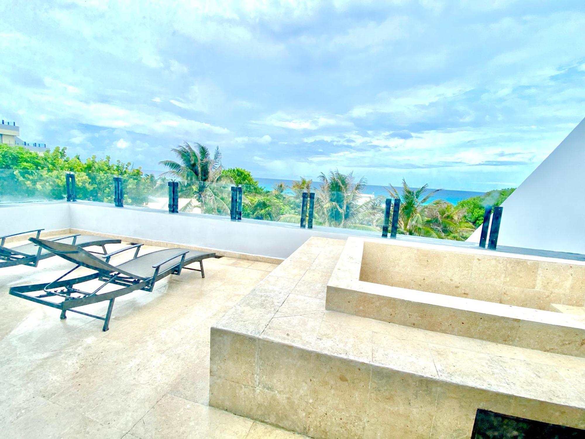 קנקון Condo In Ocean Front Resort חדר תמונה